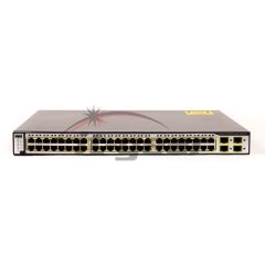 Cisco WS-C3750G-48PS-S 10/100/1000T PoE +4 SFP Standard Img